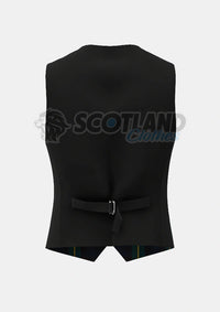 Gordon Tartan Waistcoat Back