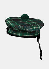Graham Tartan Balmoral Hat Front Side