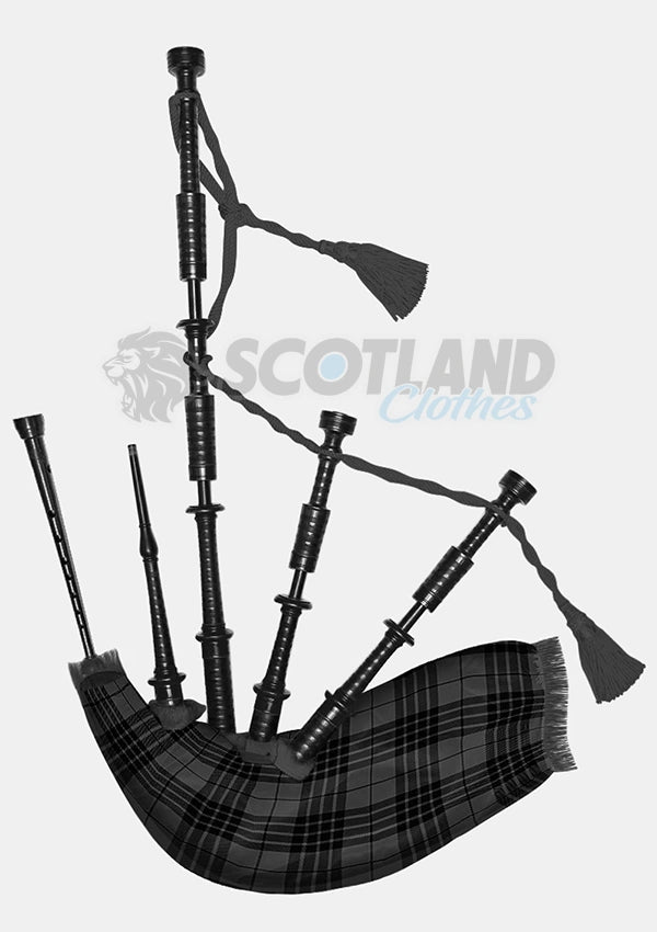 Grey Spirit Tartan Bagpipe
