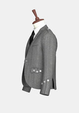 Grey_Tweed_Argyle_Kilt_Jacket_left_image
