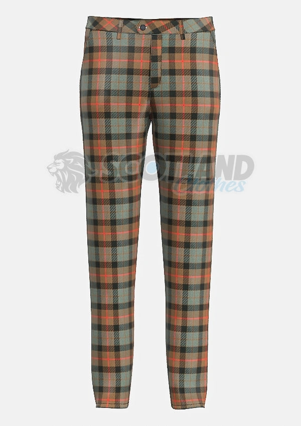 Maßgeschneiderte Gunn Weathered Tartan Hose	