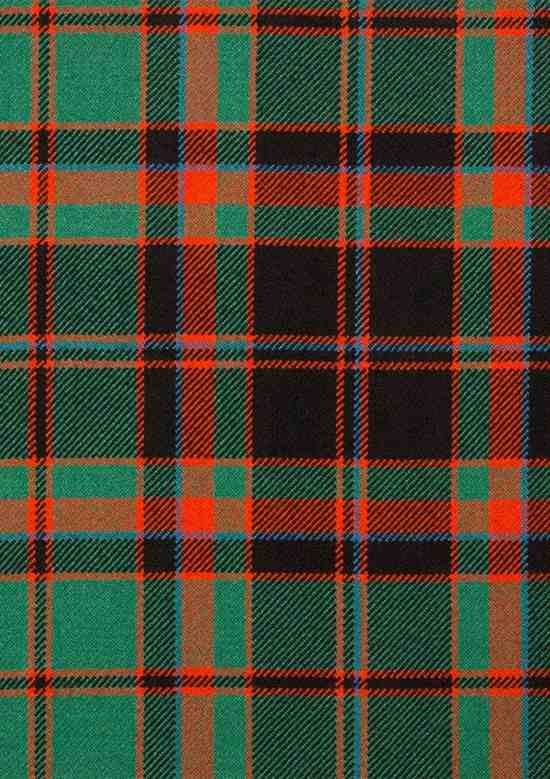 Hand Made Cuming Hunting Axcient Tartan Fabric