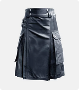 Hand made Real Leather Kilt