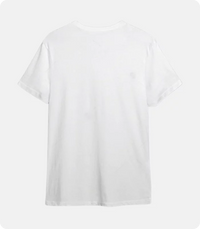 Handmade White T-Shirt For Men’s Back