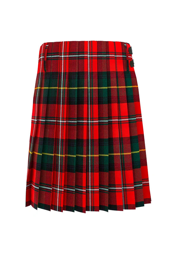 Hand Made Body Modern Tartan kilt Back