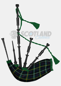 Handmade Campbell of Argyll Modern Tartan Bagpipe