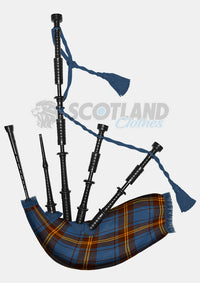 Handmade County Sligo Tartan Bagpipe