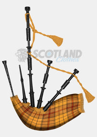 Handmade Ulster Tartan Kilt Bagpipe