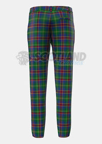 Hart of Scotland Tartan Trouser Back