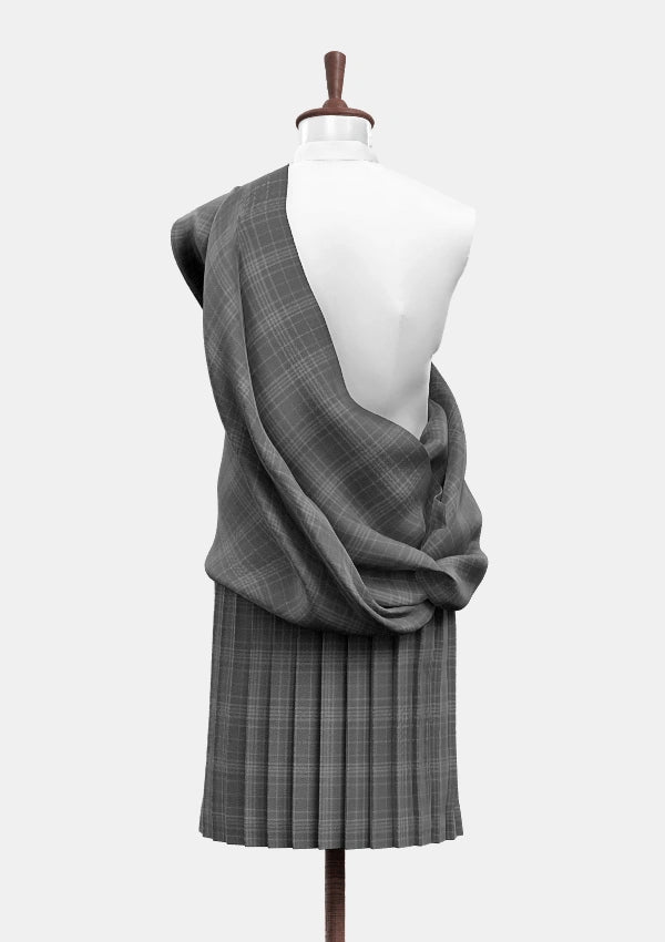 Hebridean Cairn Tartan Great Kilt Back