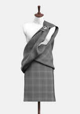 Hebridean Cairn Tartan Great Kilt Front