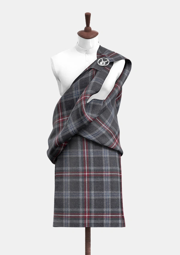 Hebridean Heather Tartan Great Kilt