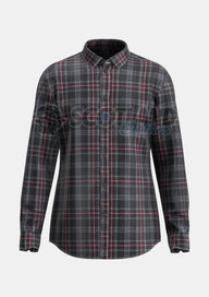 Hebridean Heather Tartan Shirt Front