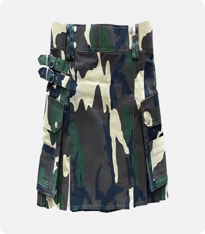 High Quality Camo Utility Kilt