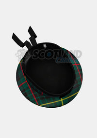 Hunting Stewart Tartan Balmoral Hat Back Side