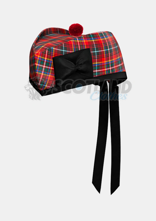 Innes Tartan Glengarry Hat Front