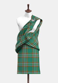 Irish Tartan Great Kilt