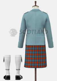 Irn Bru Tartan Argyle Outfit