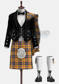 Jacobite Tartan Prince Charlie Outfit