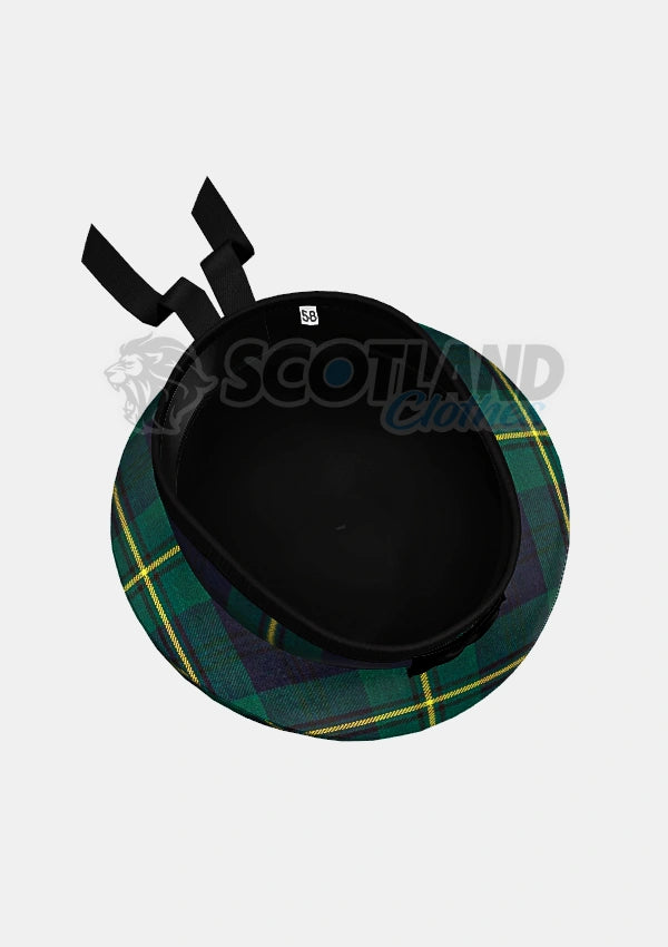 Johnstone Tartan Balmoral Hat Back Side