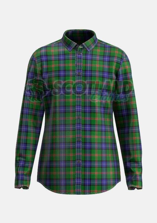 Jones Tartan Shirt Front