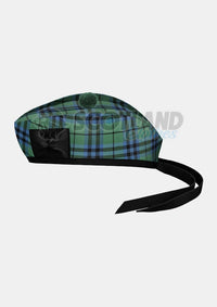 Keith Tartan Glengarry Hat Side