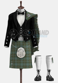 Kelly Tartan Prince Charlie Outfit