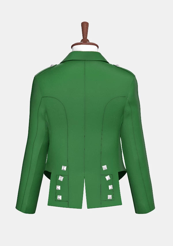 Kelly_Green_Prince_Charlie_Kilt_Jacket_with_Satin_Lapels_back_image