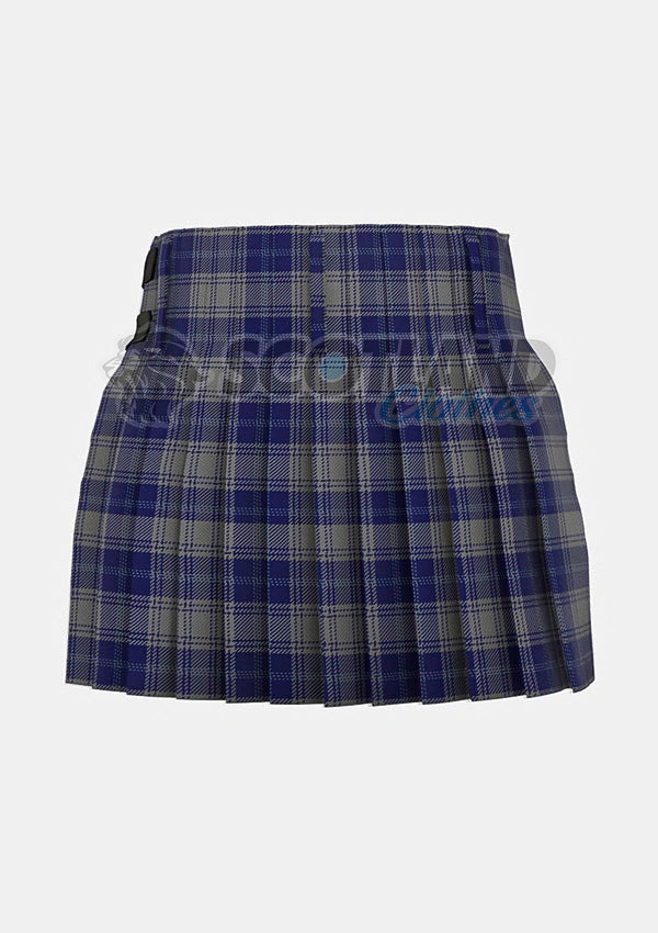 Kelvinside Academy Tartan Kilt Back