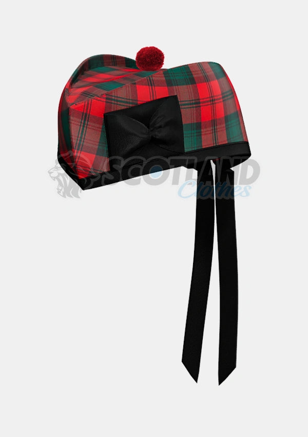 Kerr Tartan Glengarry Hat Front