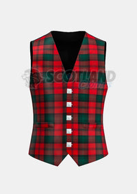 Kerr Tartan Waiscoat Front