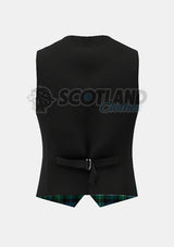 Lamont Tartan Waistcoat Back