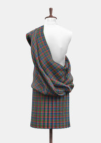 Land_s End Maroon Tartan   Great Kilt Back