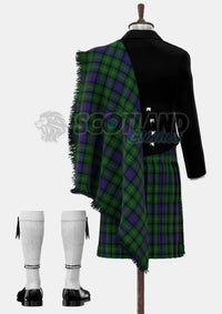 Loch Carron Tartan Prince Charlie Outfit