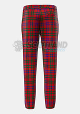 Lovat or Fraser Tartan Trouser Back