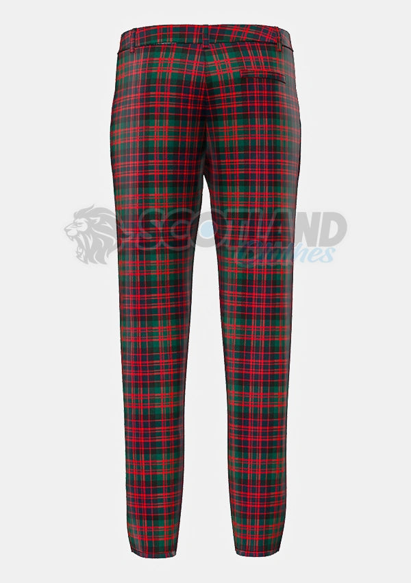 MacDonald Tartan Trouser Back