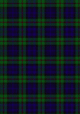 MacKinlay_2_4_black_stripes_Tartan_Fabric_3423