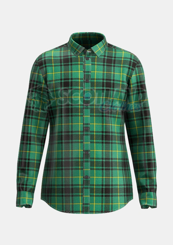 Macarthur Tartan Shirt Front