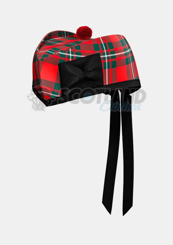 Macgregor Tartan Glengarry Hat Front