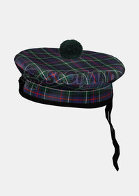 Mackenzie Tartan Balmoral Hat Front Side