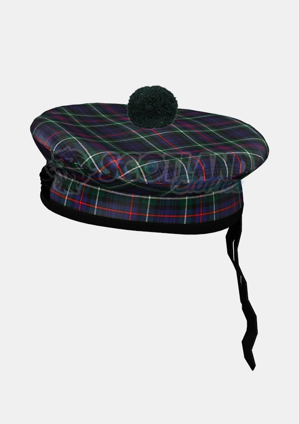 Mackenzie Tartan Balmoral Hat Front Side