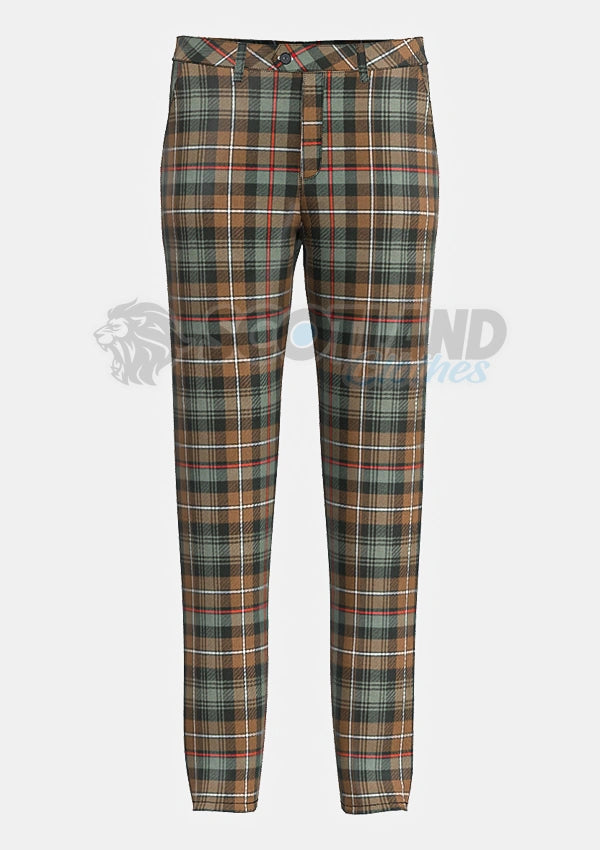 Mackenzie Weathered Tartan Trouser