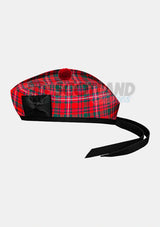 Mackinnon Tartan Glengarry Hat Side