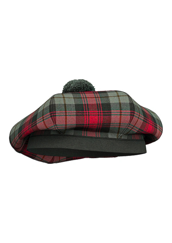 Maclachlan Weathered Tartan Tam O' Shanter Hats Side