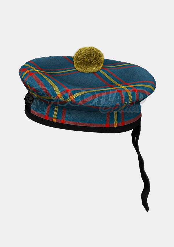 Maclain of lochbuie hunting ancient tartan Balmoral Hat