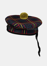 Maclain of lochbuie hunting tartan Balmoral Hat