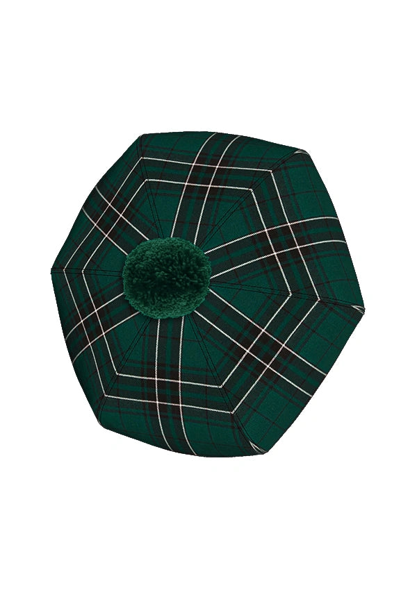 Maclean Hunting Modern Tartan Tam O' Shanter Hats Top