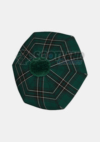 Maclean Hunting Modern Tartan Tam O' Shanter Hat