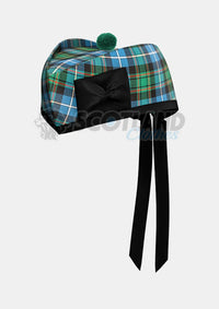 Macrae Tartan Glengarry Hat Front