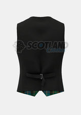 Macrae Tartan Waistcoat Back